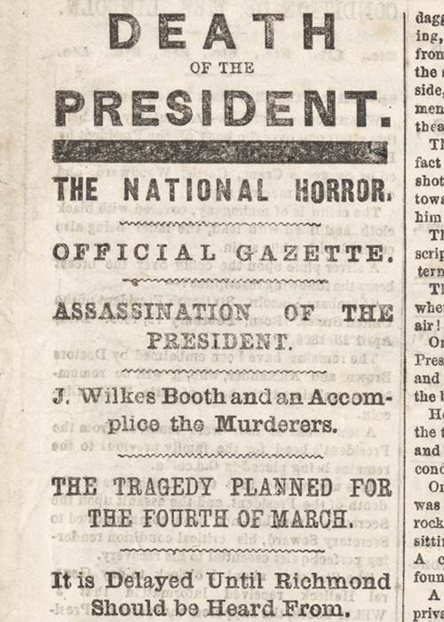 ‘Stout men cried and trembled’ – a nation reacts to Lincoln’s